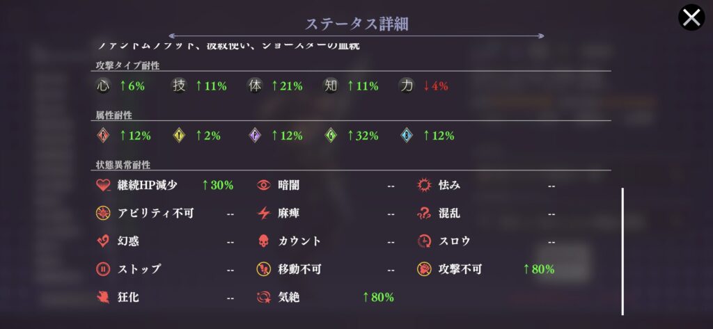 フェス限ジョナサンの耐性
